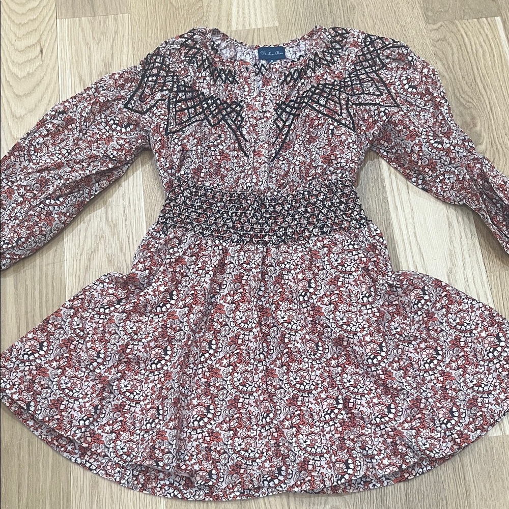 Floral Long Sleeve top and skirt set